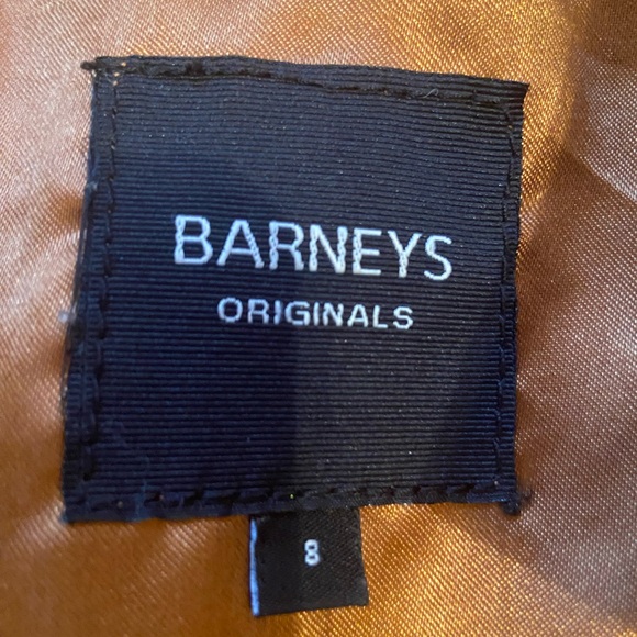 Barneys Brown All Leather Jacket - Picture 4 of 10